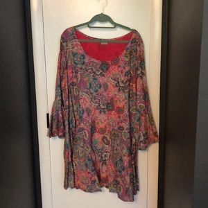 EShakti cotton swing dress 2x 22